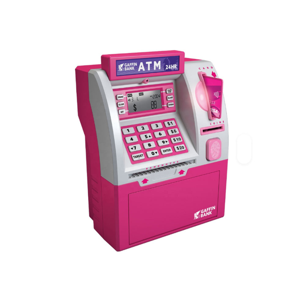 ATM Money Saving Bank Box Financial Learning for Adults