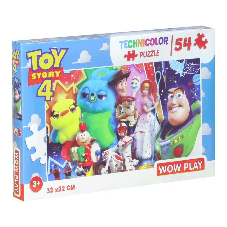 Wow Play Technicolour Puzzle 54 pieces " Toy Story 4 "
