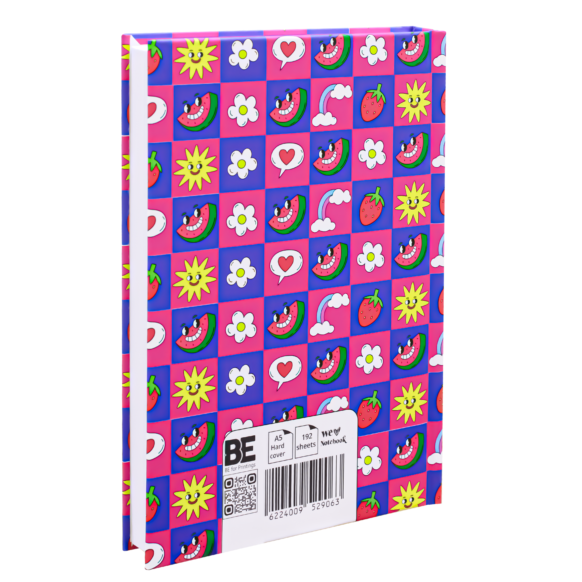 2BE Notebook  A5 192 sheets - We love Notebook