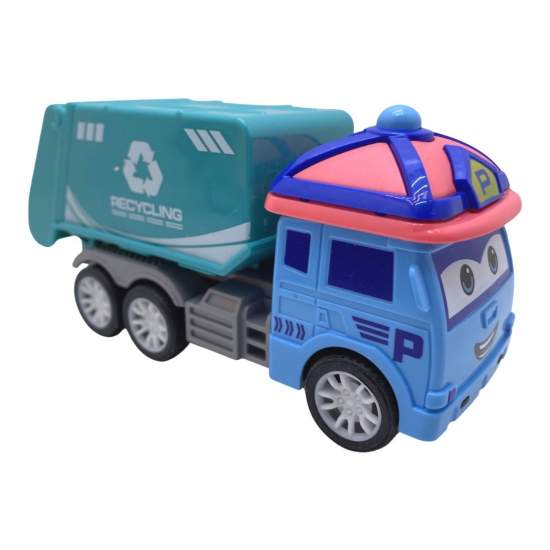 Cute Inertia Car City Series - Recycling Truck