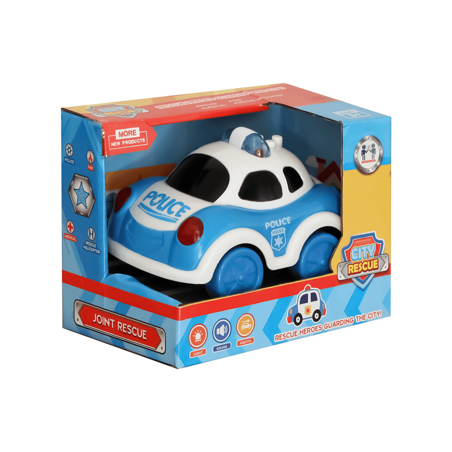 city rescue Police Car with Lights & Sounds For kids