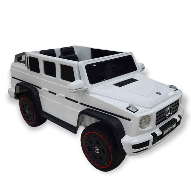Mercedes Benz AMG G63 6X6 Electric Kids Ride On Car With Remot Control - White CAR SIZE：140*73*61.5