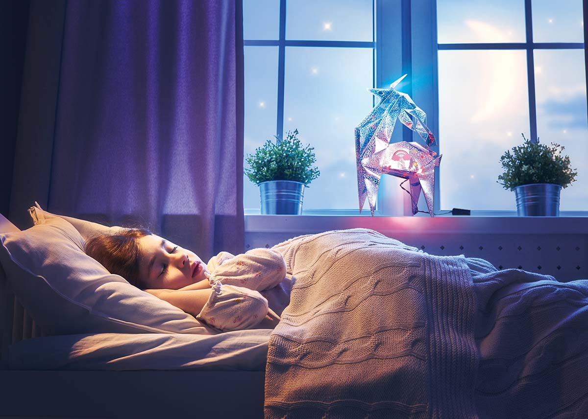 4M KidzMaker-Unicorn Origami Room Light