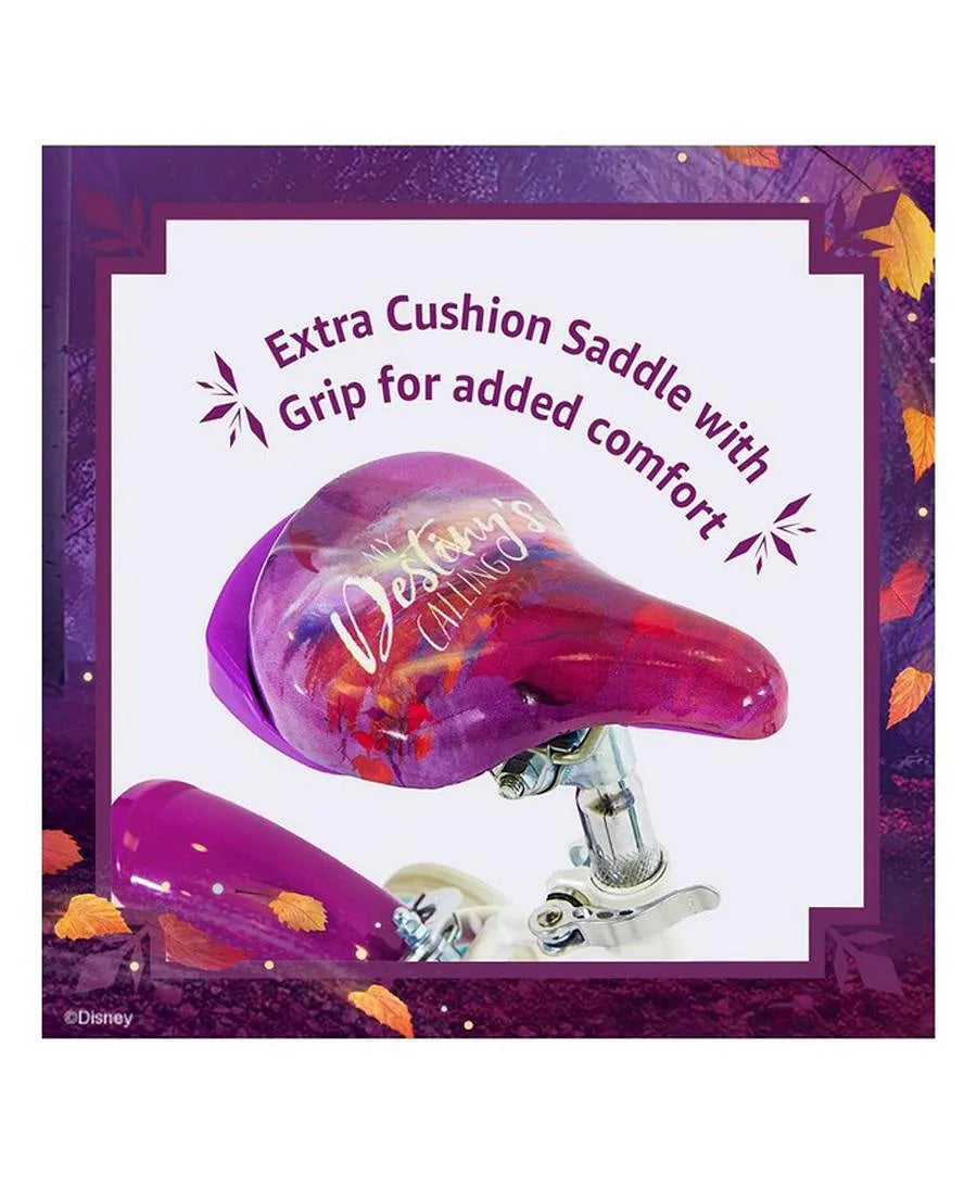 Spartan Disney Princess Bicycle, Rear Caliper Brakes, Easy Saddle Height Adjustment, Colorful, 3 Years+, Pink /Blue - 12 Inches