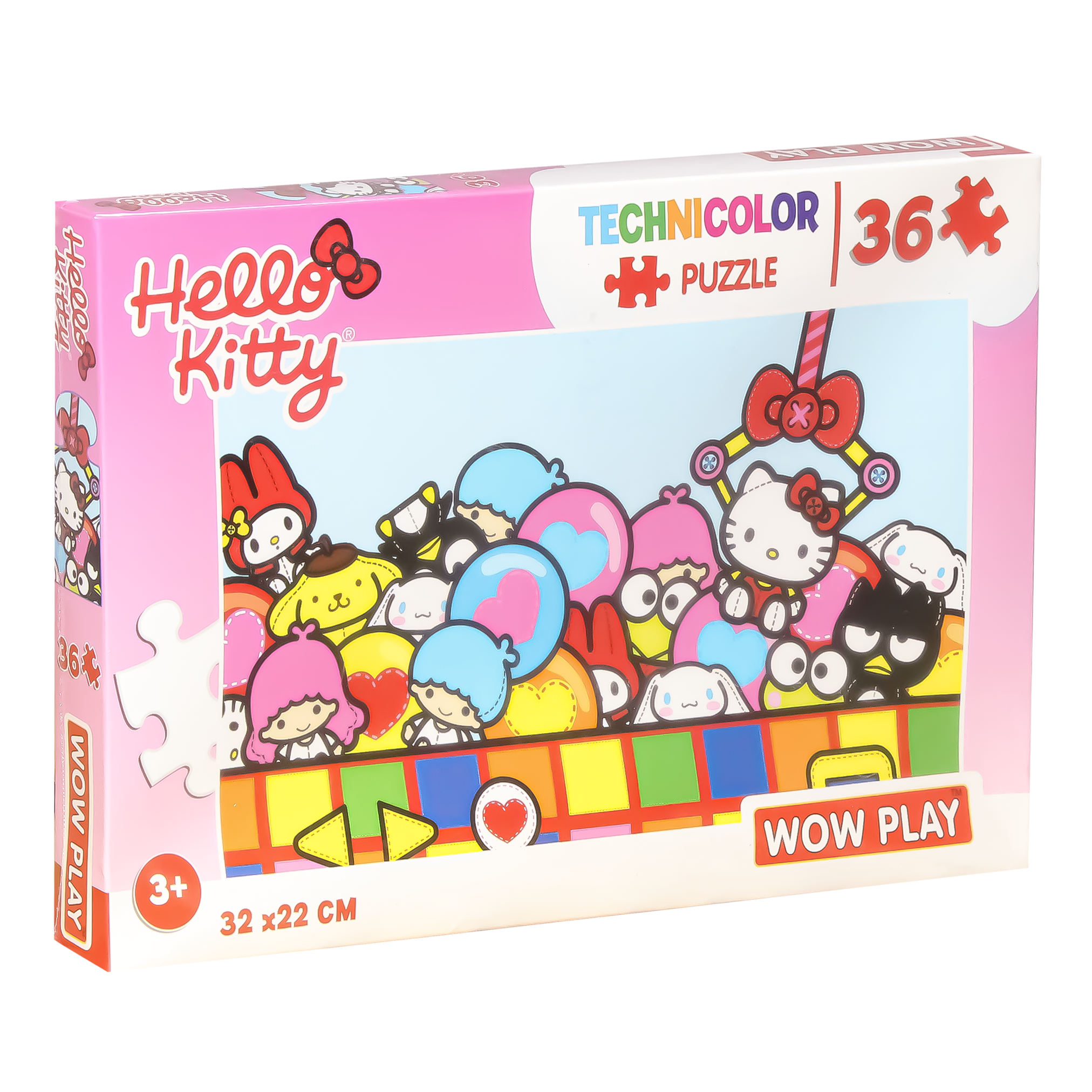 Wow Play Technicolour Puzzle 36 pieces 