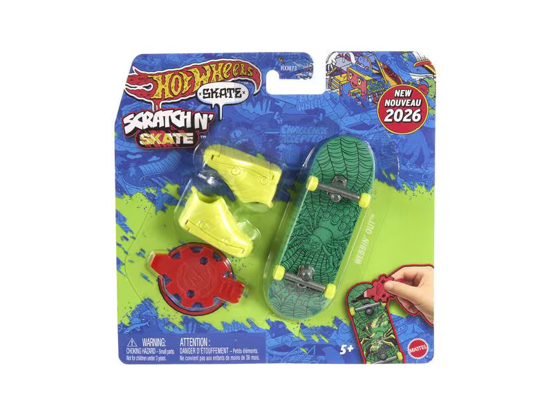 Hot Wheels Skate Scratch N' Skate Fingerboard Set – Webbin' Out
