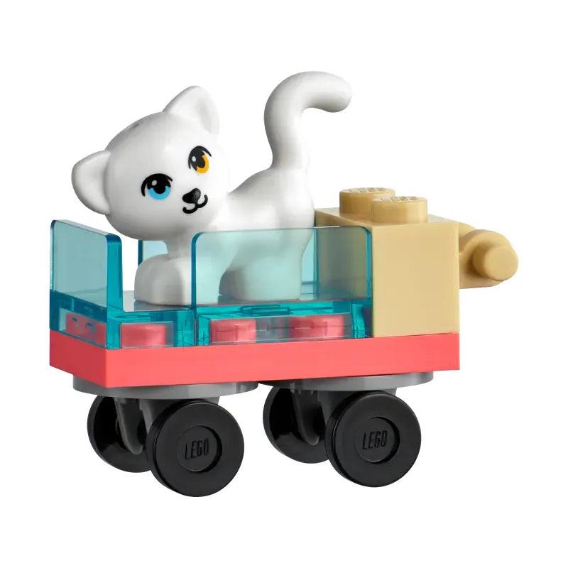 LEGO Friends Pet Clinic 41695 Building Kit; with 2 Mini-Dolls Including Mia, Plus Cat and Rabbit Toys; Creative Birthday Gift for Kids Aged 4 and up (111 Pieces)