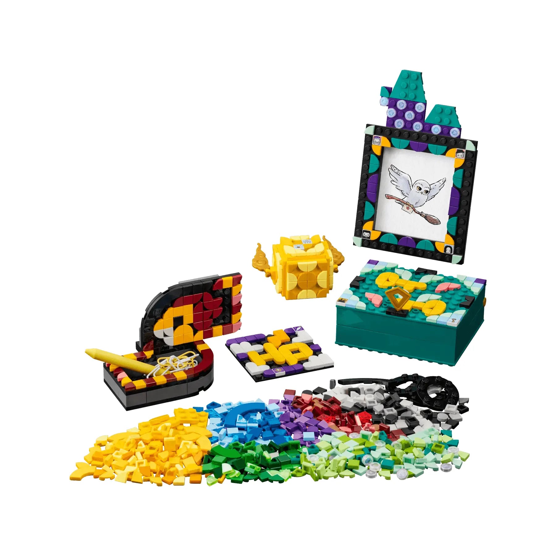 LEGO Dots Hogwarts (TM) Designer Kit 41811 Toy Blocks, Present, Fantasy Gems, Crafts, Boys, Girls, Ages 8 and Up