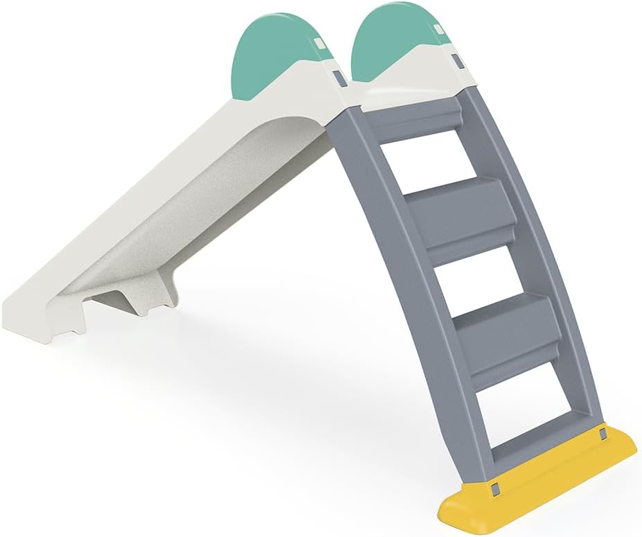 Dolu Kids Slide Indoor and Outdoors - White