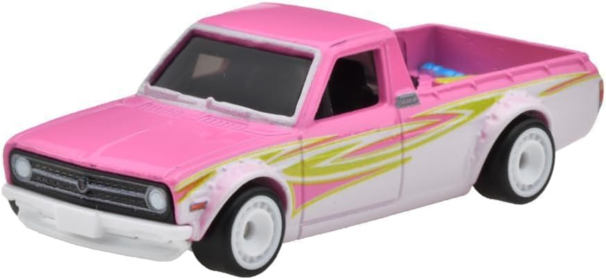 Hot Wheels Premium 2 Pack 1975 Datsun Sunny Truck (B120) / Custom '93 Nissan Hard Body (D21) Vehicle Toy