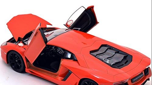 Welly Nex Die-Cast Metal Model Car 1:24- Lamborghini Aventador Coupe (Colors May Vary)