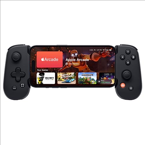 BACKBONE One Mobile Gaming Controller for Android and iPhone 15/16 Series (USB-C) - 2nd Gen