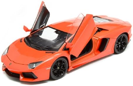 Welly Nex Die-Cast Metal Model Car 1:24- Lamborghini Aventador Coupe (Colors May Vary)