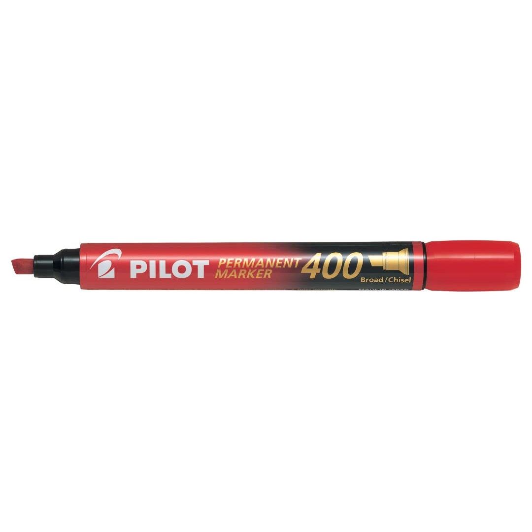 PILOT Premium 400 Permanent Markers, Broad Point Chisel Tip