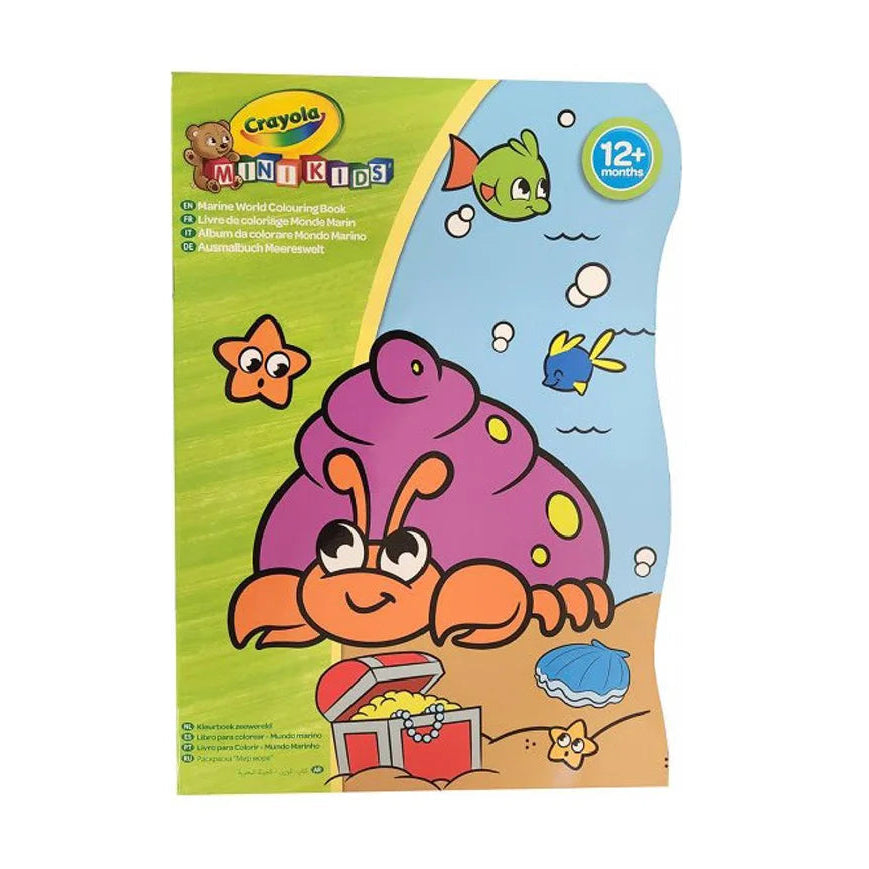 Crayola Mini Kids Coloring Book - Marine World