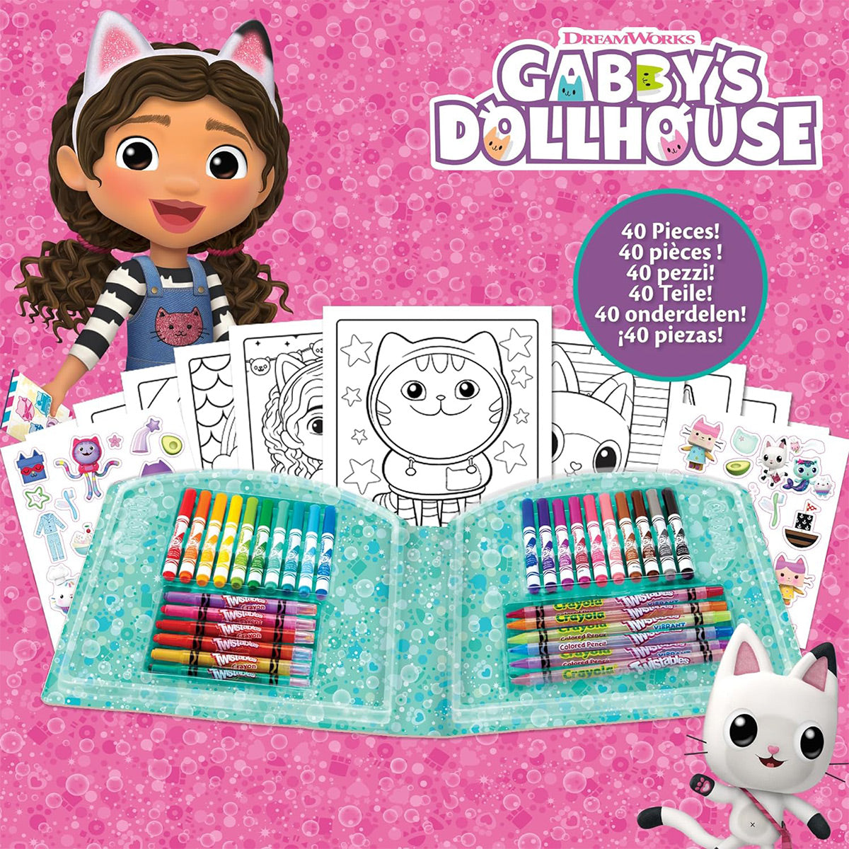 مجموعة أدوات إبداعية من Crayola-Gabby's Dollhouse