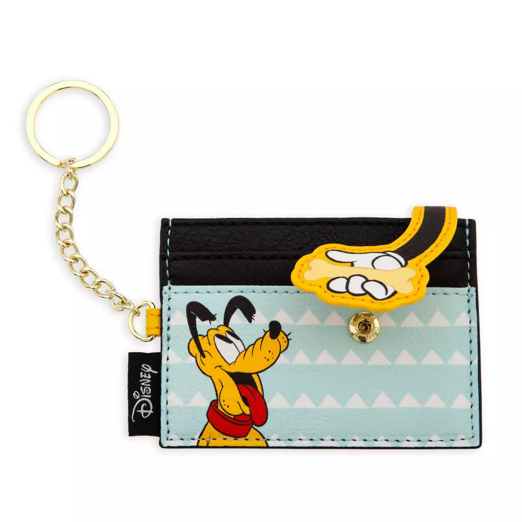 Disney Pluto Card Wallet with Keychain - BumbleToys - 14 Years & Up, 5-7 Years, 8-13 Years, Boys, Characters, Disney, Girls, Pre-Order, Wallet