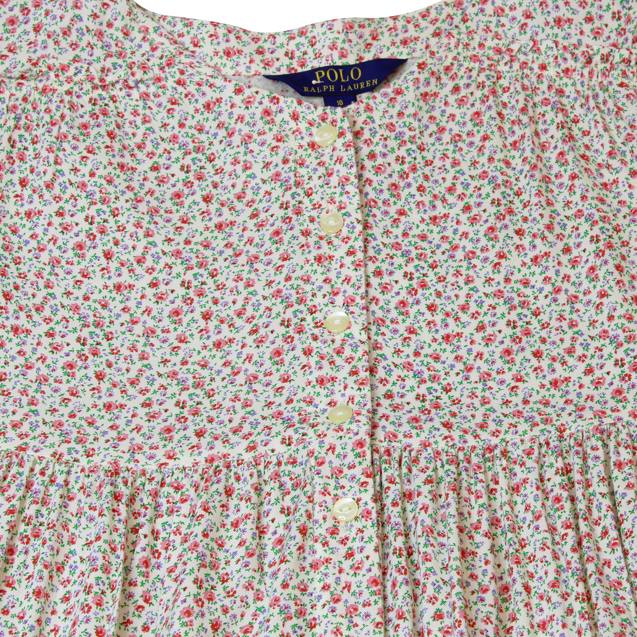 POLO RALPH LAUREN Kids FLORAL DRESS - Size 10