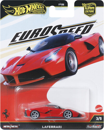 Mattel Hot Wheels Premium Car Culture Euro Speed  -  La Ferrari