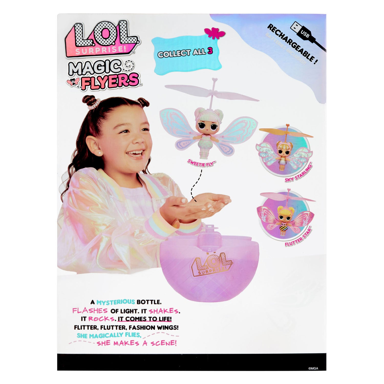 L.O.L. Surprise Magic Wishies Flying Tot - Lilac