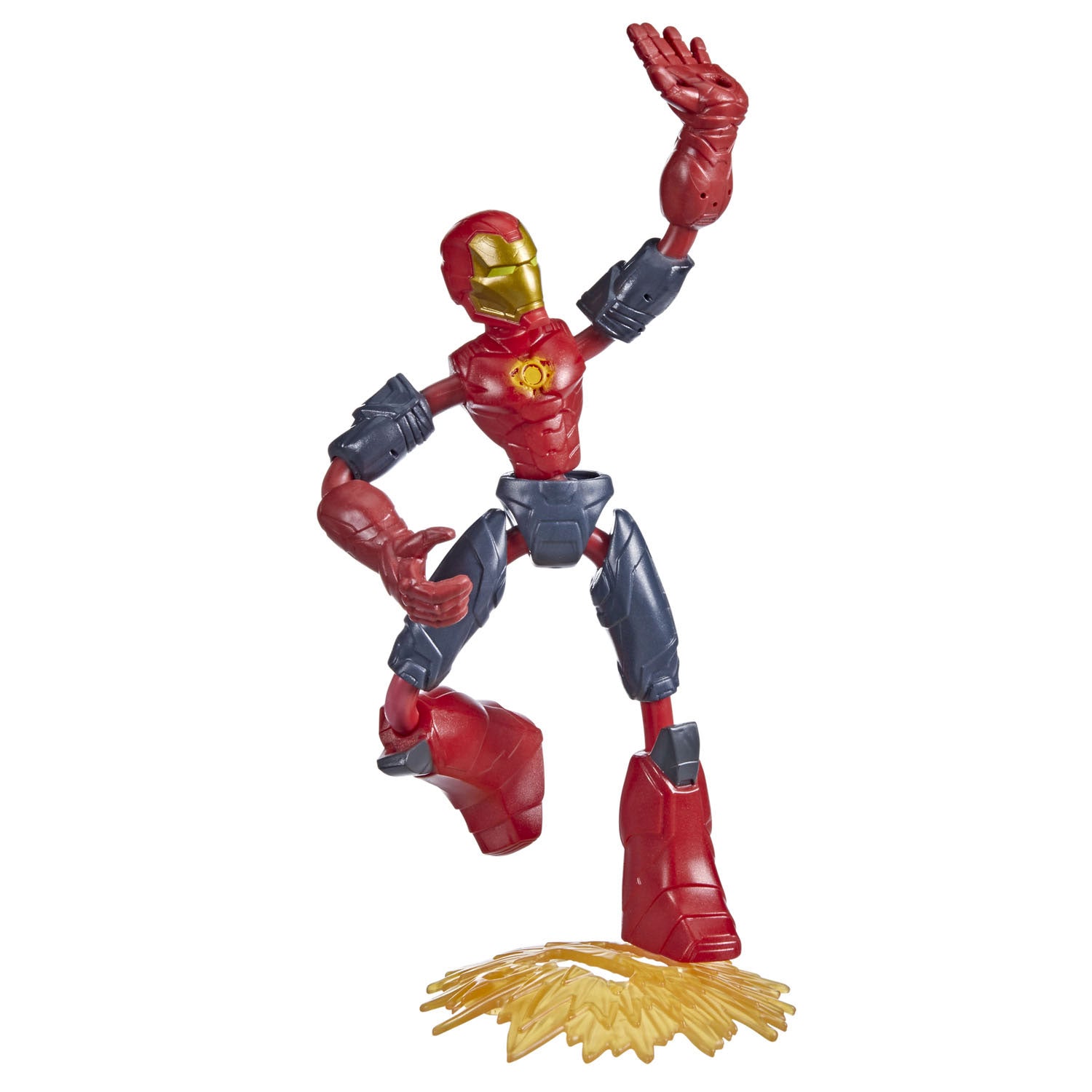 HASBRO AVENGERS BEND & FLEX RIDER IRON MAN