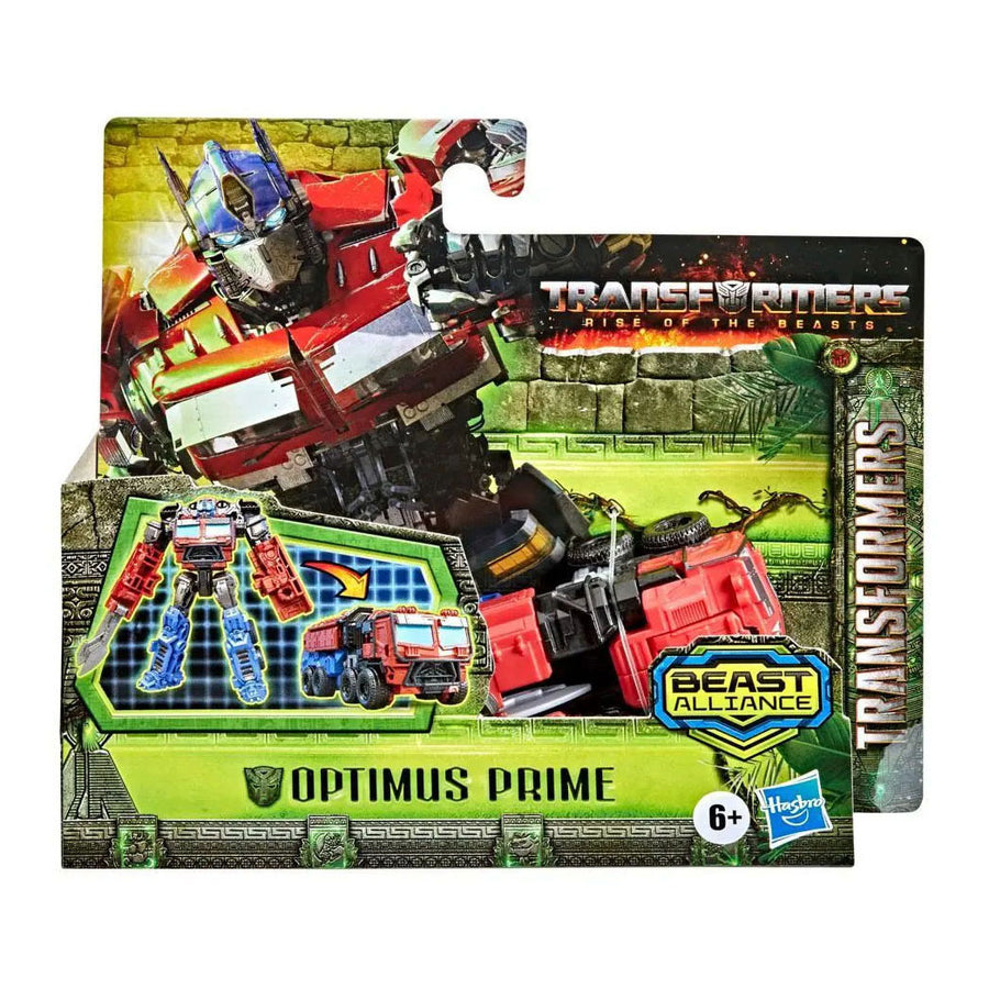 Transformers Toys Rise of The Beasts Movie Beast Alliance Battle Changers Optimus Prime Action Figure