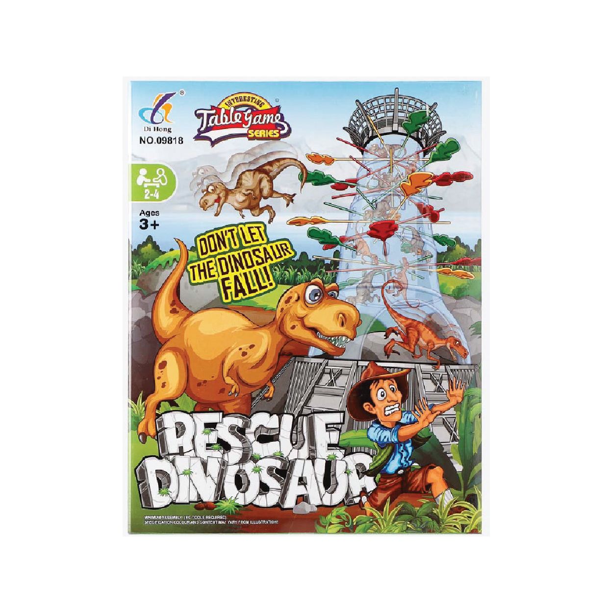 Table Game Series Rescue Dinosaur Board Game 9818