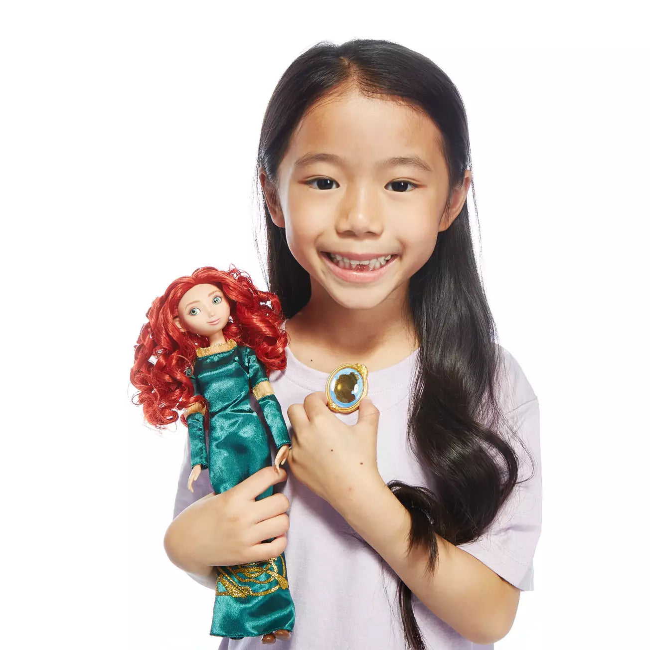Disney Merida Classic Doll With Pendant - BumbleToys - 5-7 Years, Disney Princess, Fashion Dolls & Accessories, Girls, Pre-Order
