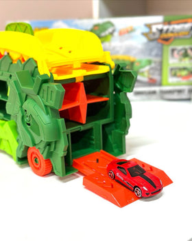 Trailer-car parking 2 in 1 