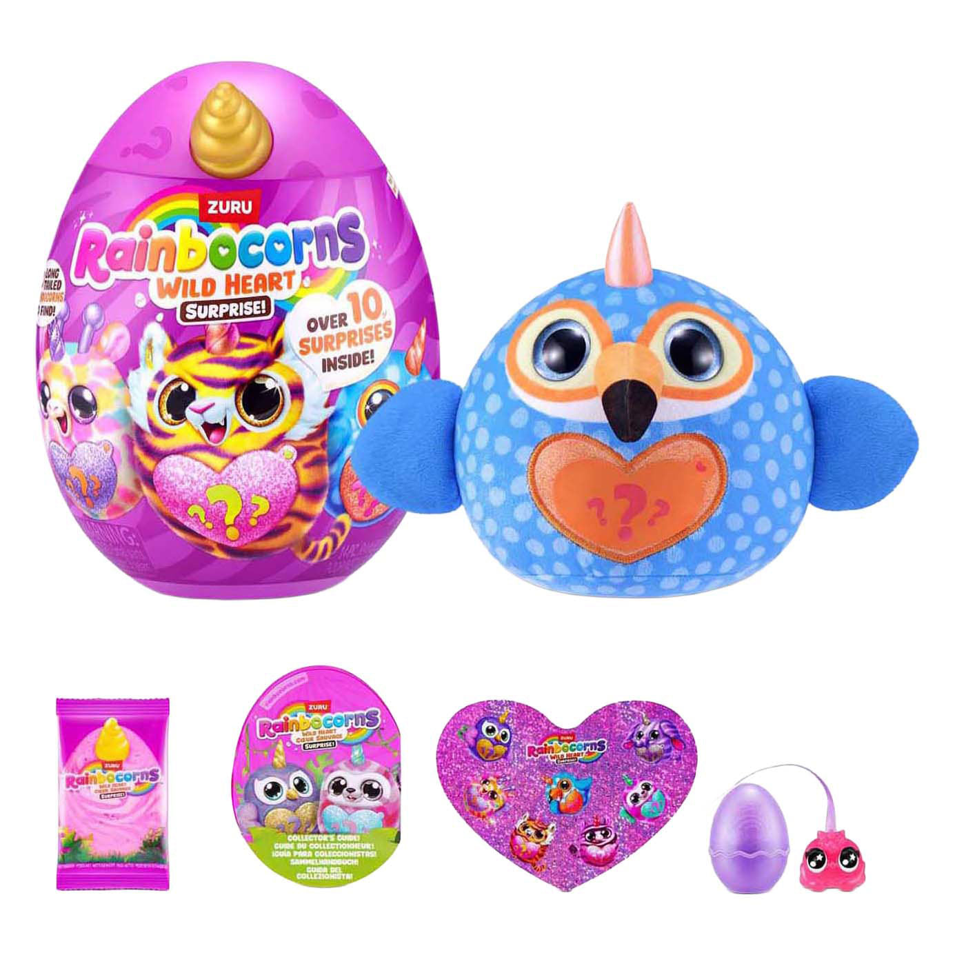 ZURU Rainbocorns Eggzania Baby Mania Plush – Surprise 12 cm | Bumble ...
