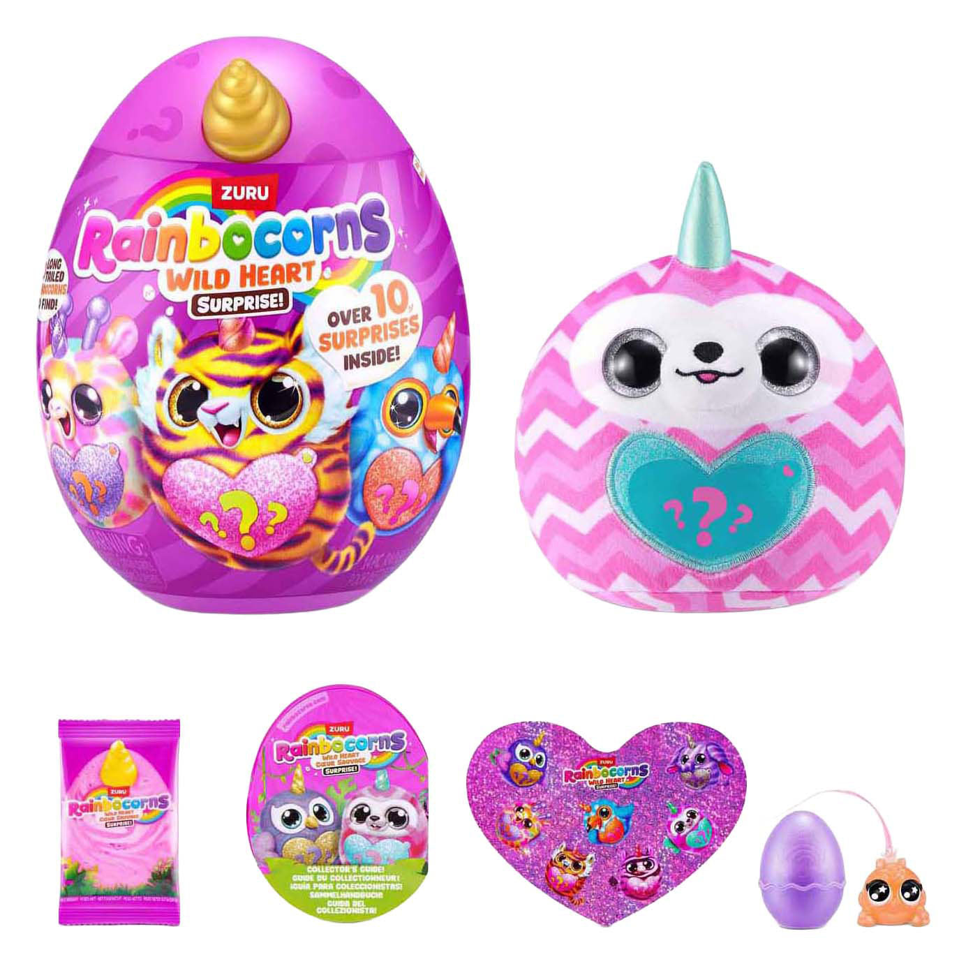 ZURU Rainbowcorns Wild Heart Surprise Egg - Characters May Vary