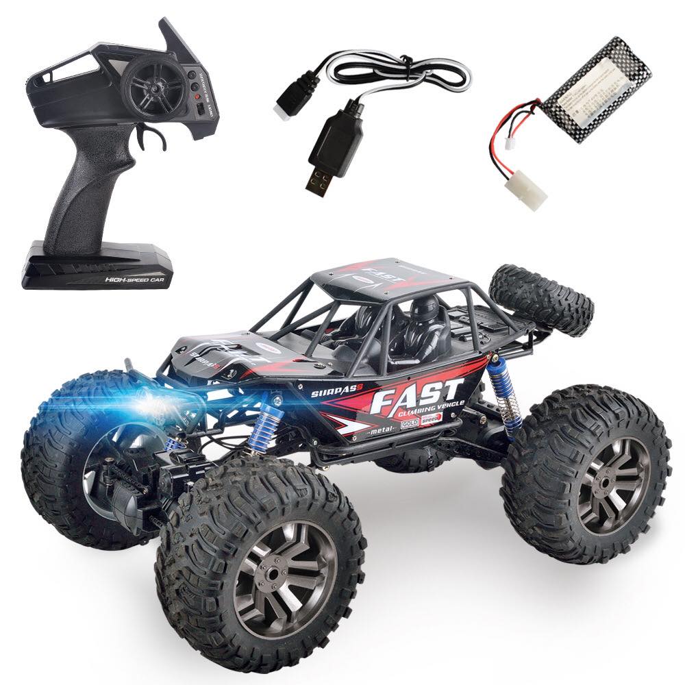 CAILILAL 118 Off-Road 4WD Monster Truck – 2.4GHz High-Performance RC Car with 45° Climbing Capability