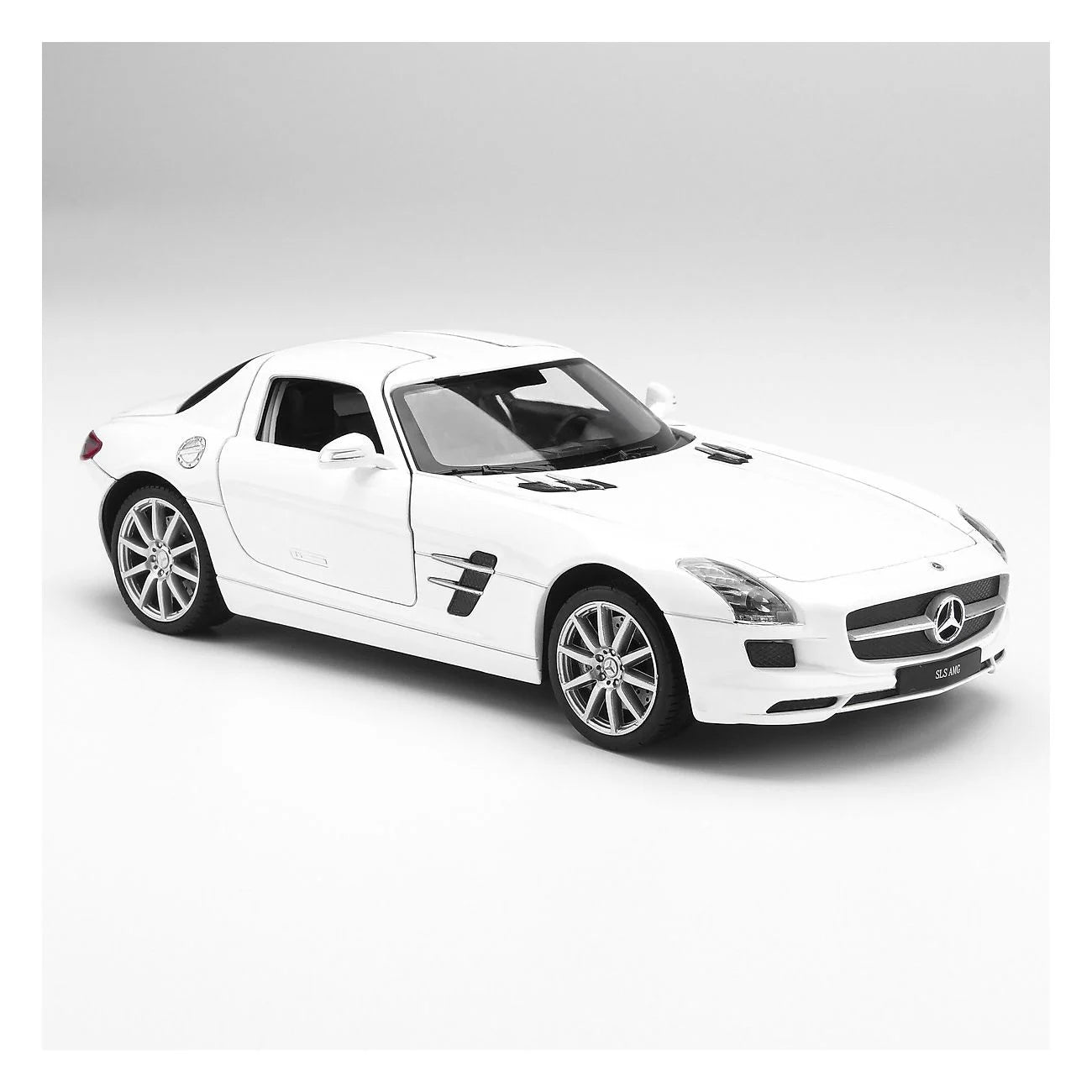 Welly Nex Die-Cast Metal Model Car 1:24- Mercedes-Benz Sls Amg (Colors May Vary)