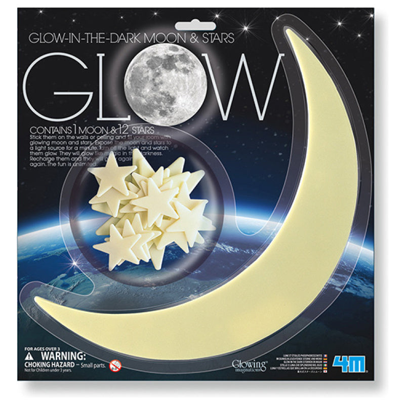 4M - Glow In The Dark Moon & Stars