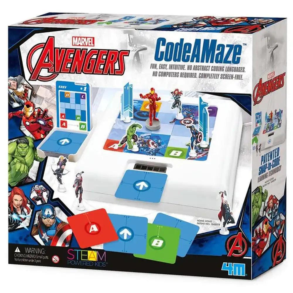 4M Marvel Avengers Code A Maze 24x28x8 سم