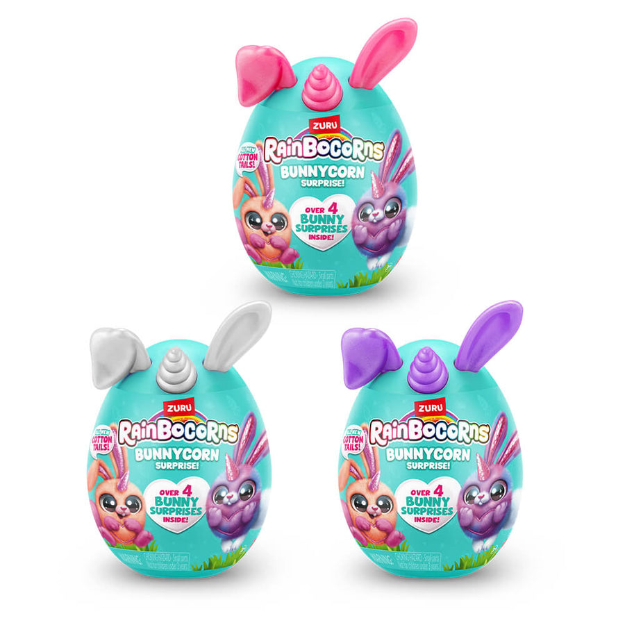 ZURU - Rainbocorns - Bunnycorn  Cotton Tails Surprise - Over 4 Surprises Inside (Series 2) (CDU9PCS)
