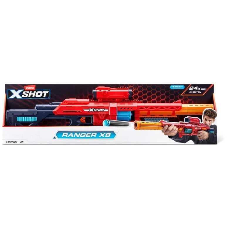 ZURU - X-Shot - Excel Ranger x8 (Series 1) (24 Darts)