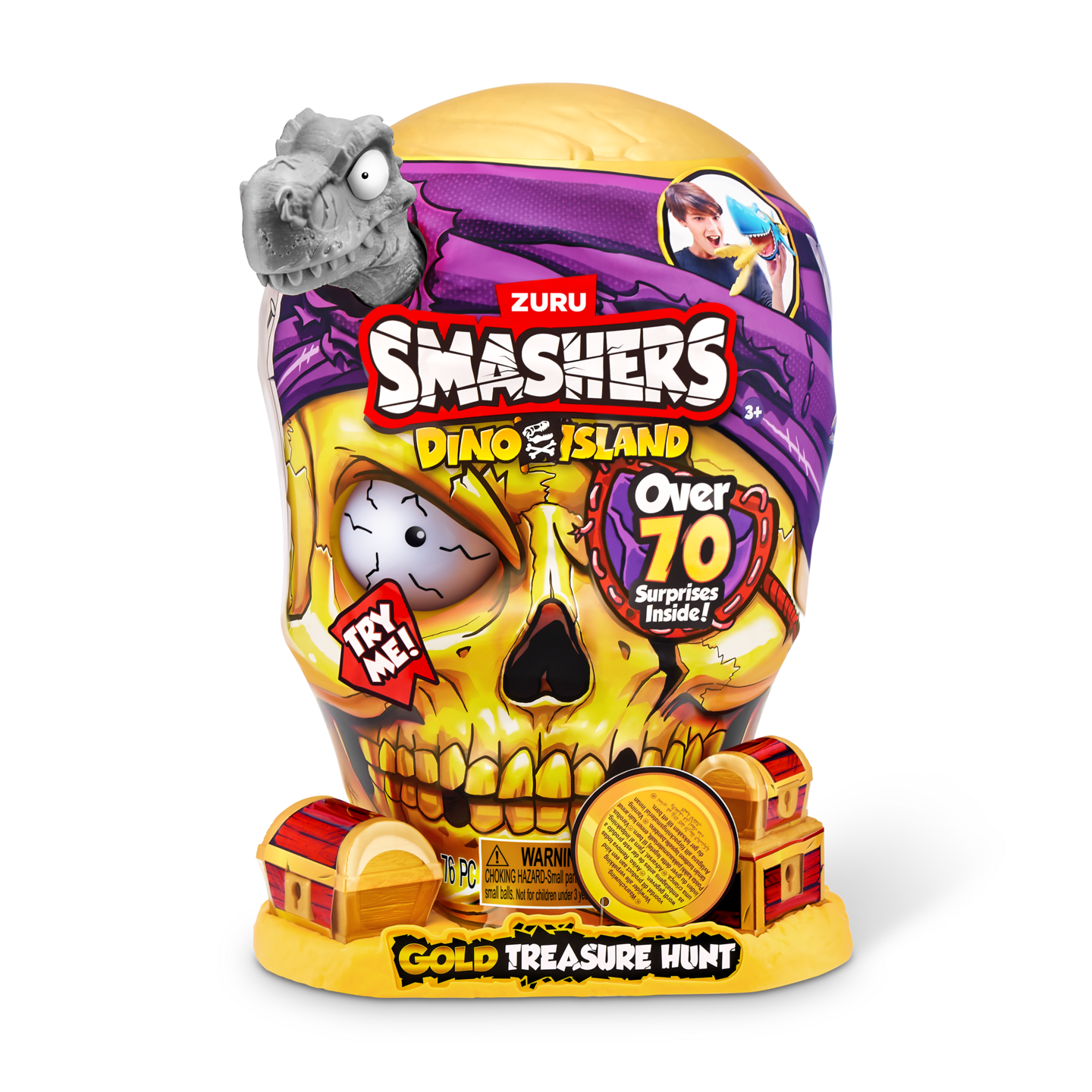 ZURU Smashers Dino Island Gold Treasure Hunt