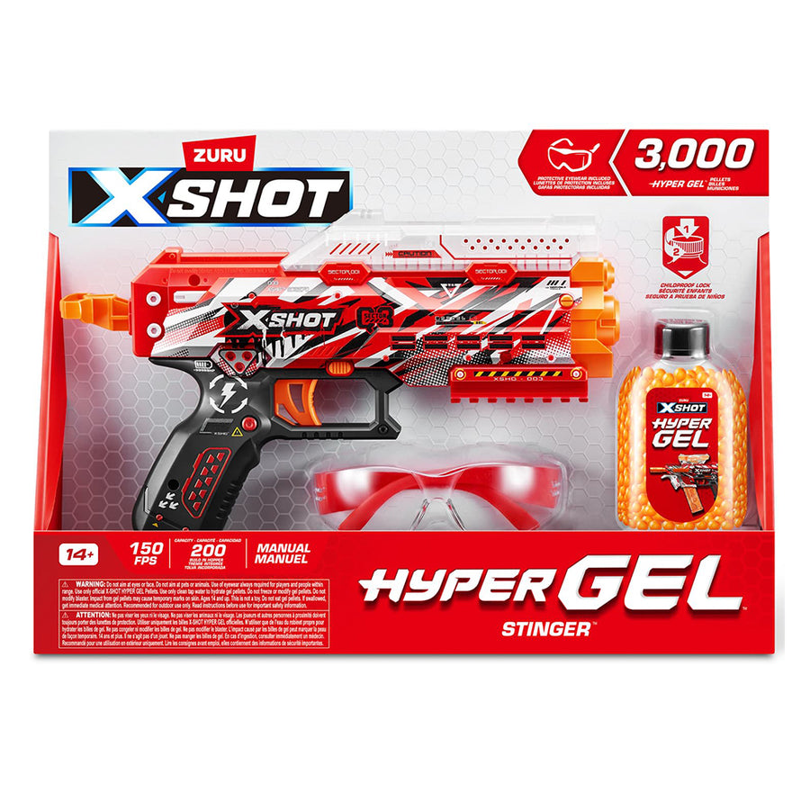 ZURU - X-Shot - Hyper Gel Stinger (3000 Gellets)