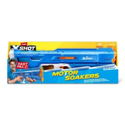 XSHOT WATER-FAST FILL MOTOR SOAKER-SERIES 1- MEGA PULSE(BLUE)