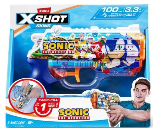 XSHOT WATER-FAST FILL SKINS-SERIES 1-NANO BLASTER(SONIC)