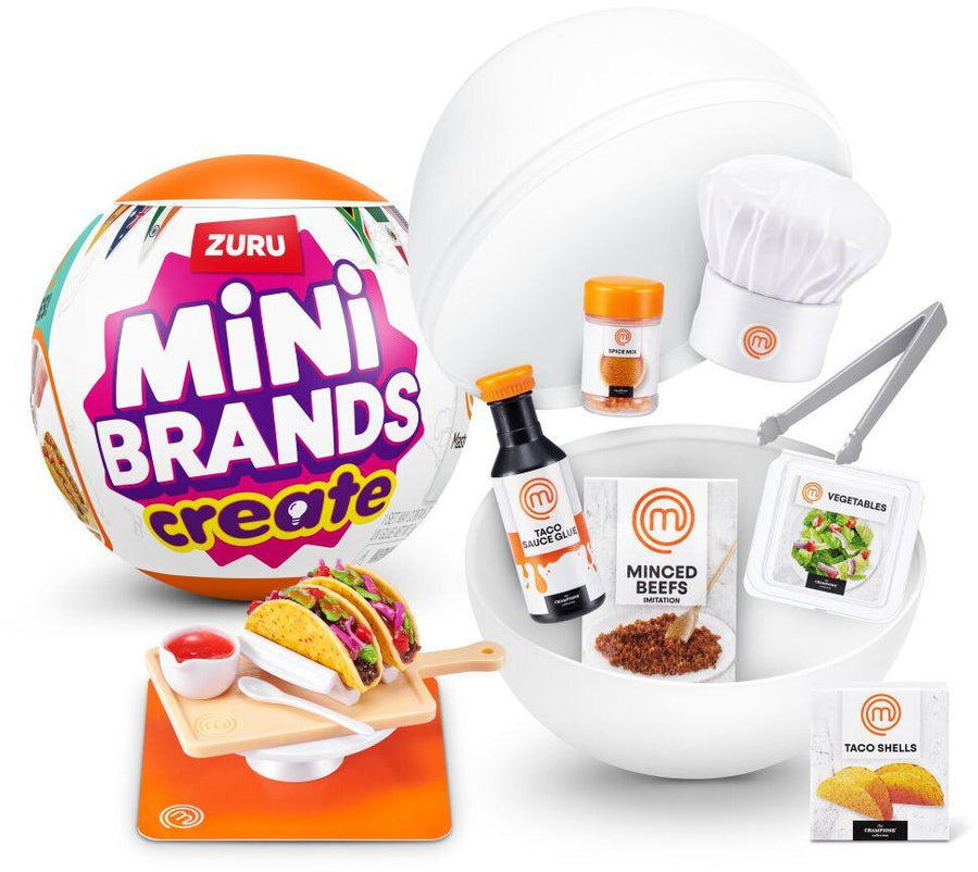 Zuru - Mini Brands Create Creation - Master Chef Series 2 Capsule (One Random Piece) (CDU25PCS)