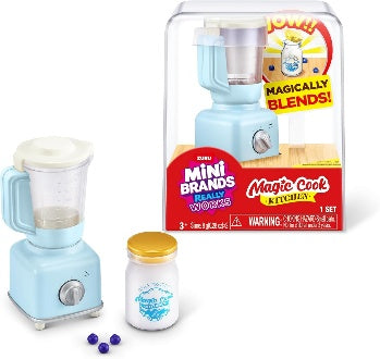 Zuru Mini Brands Really Works Magic Cook Kitchen - Magically Blends - Mini Blender (CDU12PCS)