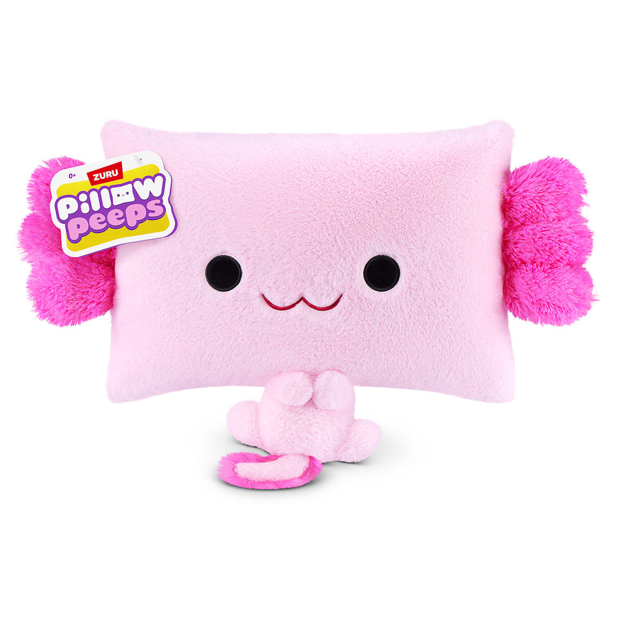 ZURU - Pillow Peeps - Ally the Axolotl (14 Inch)