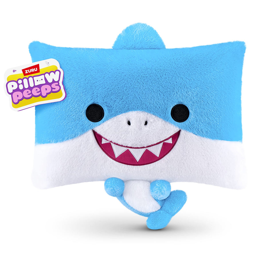 ZURU - Pillow Peeps - Stanley the Shark (14 Inch)