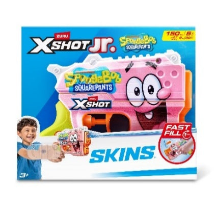 XSHOT WATER-FAST FILL SKINS-SERIES 1-SPONGEBOB JR