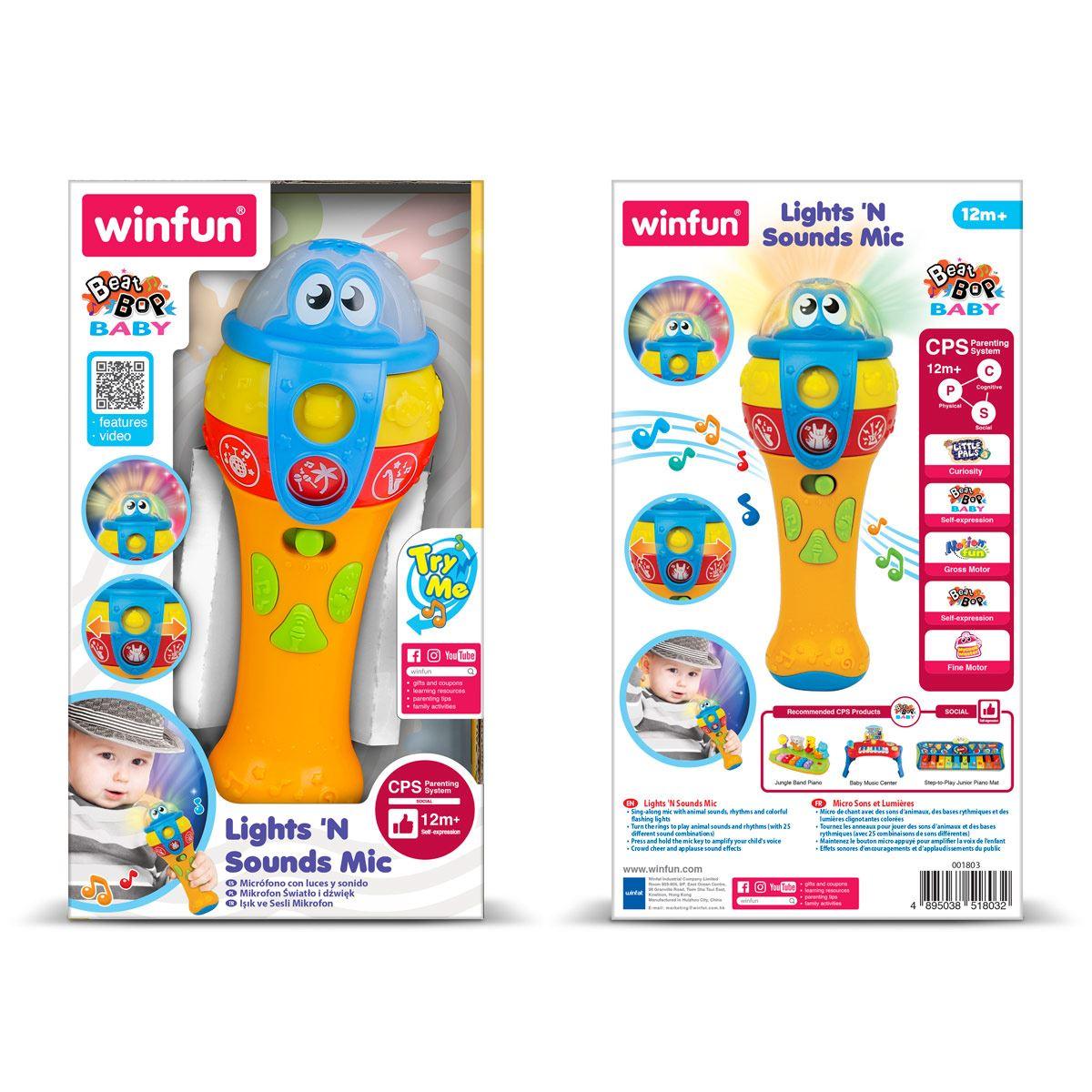 ميكروفون WinFun Lights 'N Sounds