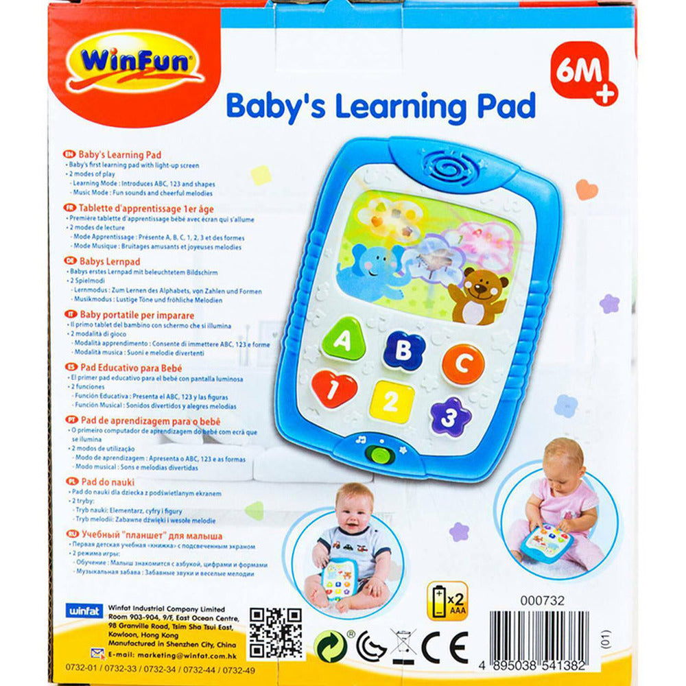 WinFun Baby's Learning Pad tablet