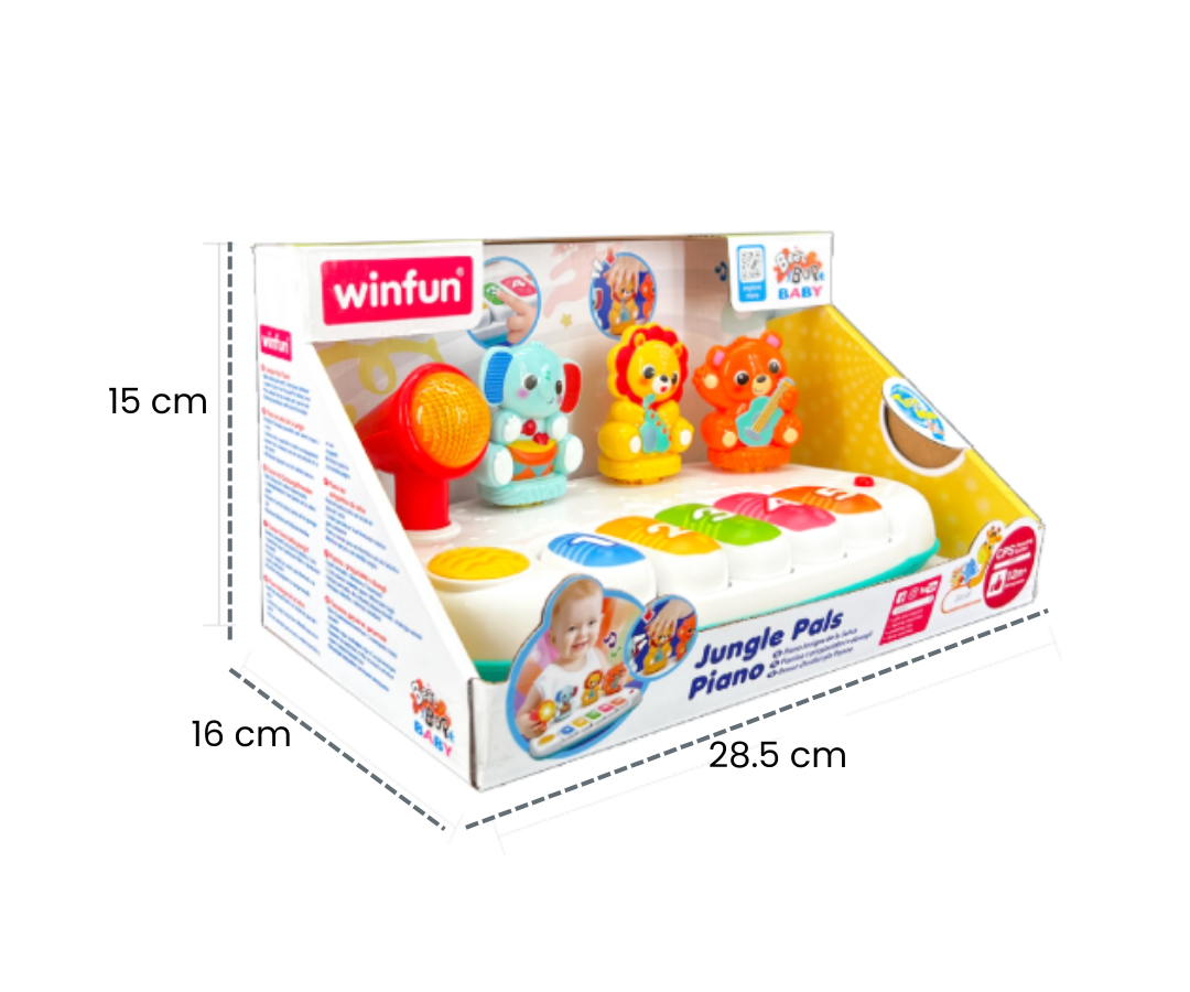 بيانو جانجل بالز للأطفال