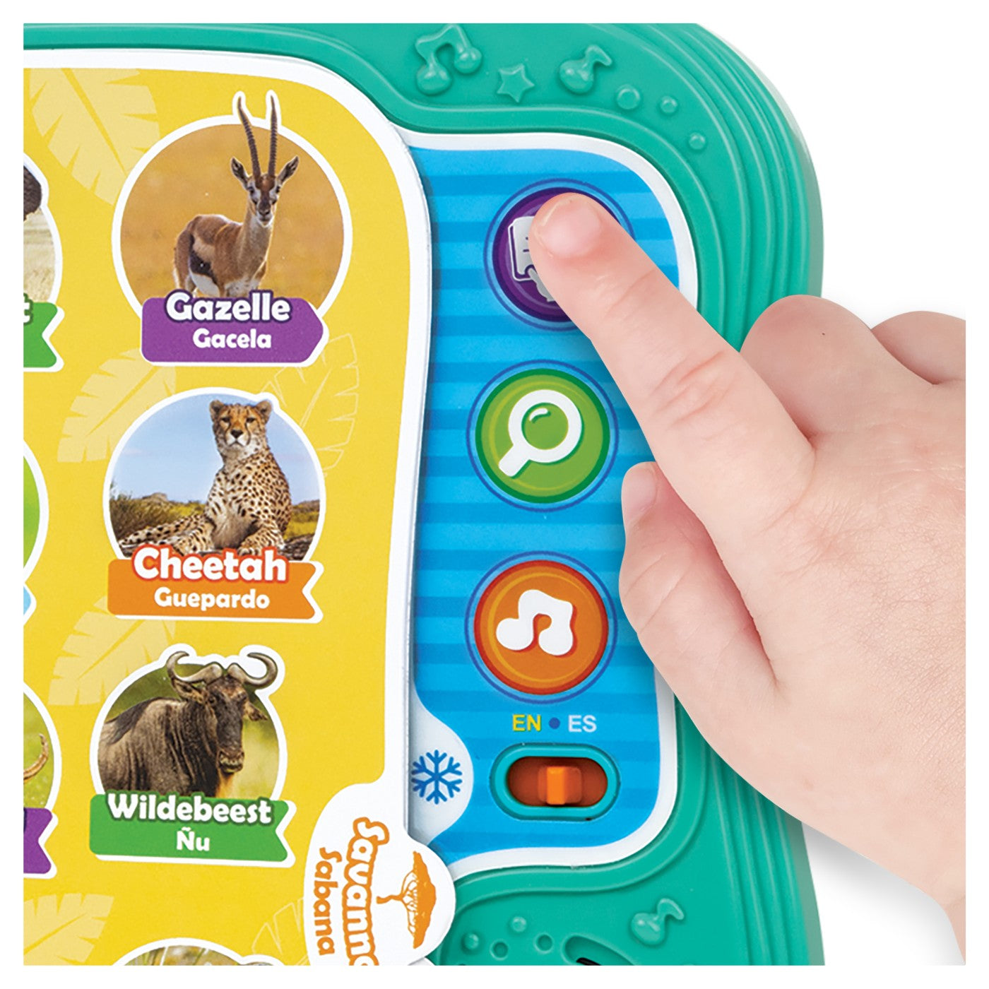 Winfun interactive toy Animal learning book, bilingual